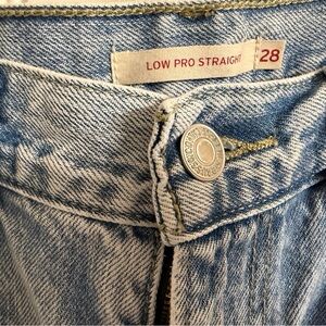Low Pro Straight Women's Blue Jeans